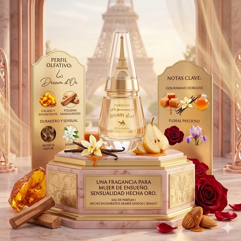 Le Chameau Parisian Dream D'Or Eau De Parfum 100ML - Image 6