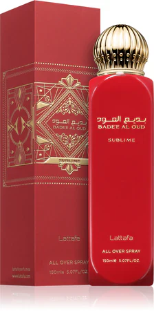 🖤 Spray Corporal Perfumado Lattafa Badee Al Oud 150 ml – Oud Especiado con Carácter - Image 2