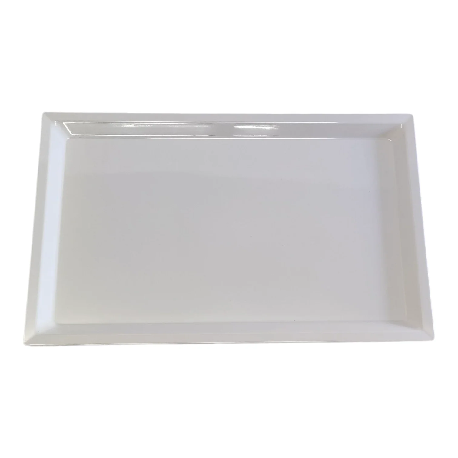 Bandeja/Plato Rectangular Blanco 60,5 × 38 cm – Presentación XL para Servicio y Catering - Image 2