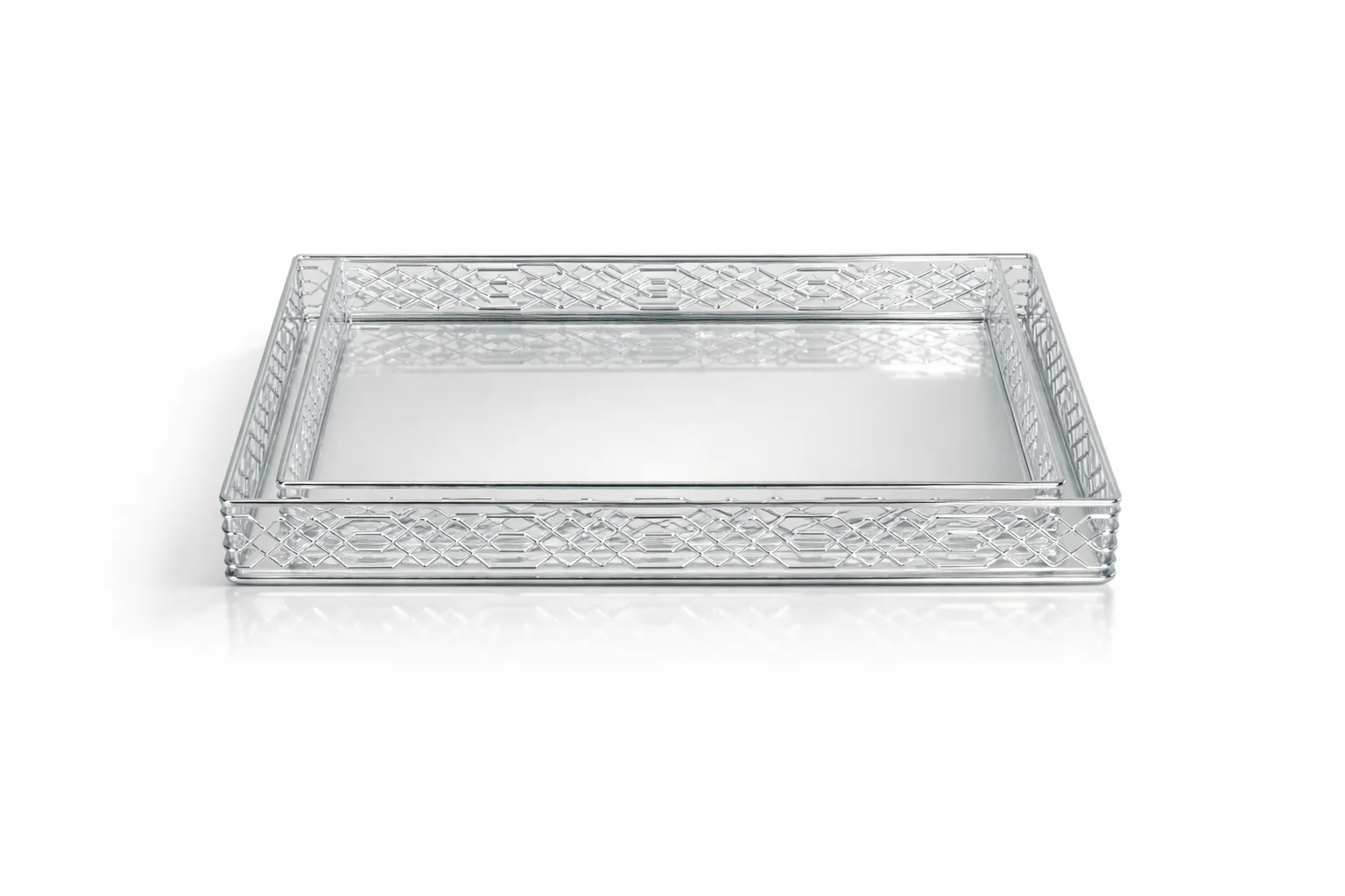 Bandeja Acrílica Transparente Rectangular – Organizadora y Decorativa - Image 3