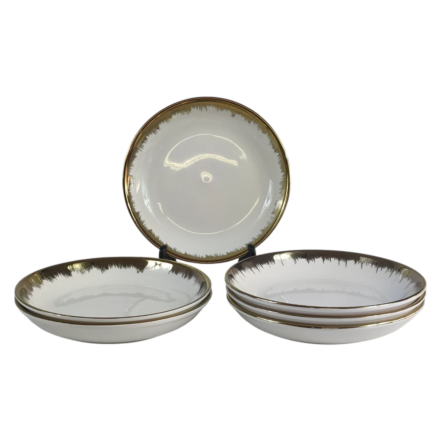 ✨ Set de Vajilla de 24 Piezas con Borde Dorado ✨ - Image 5