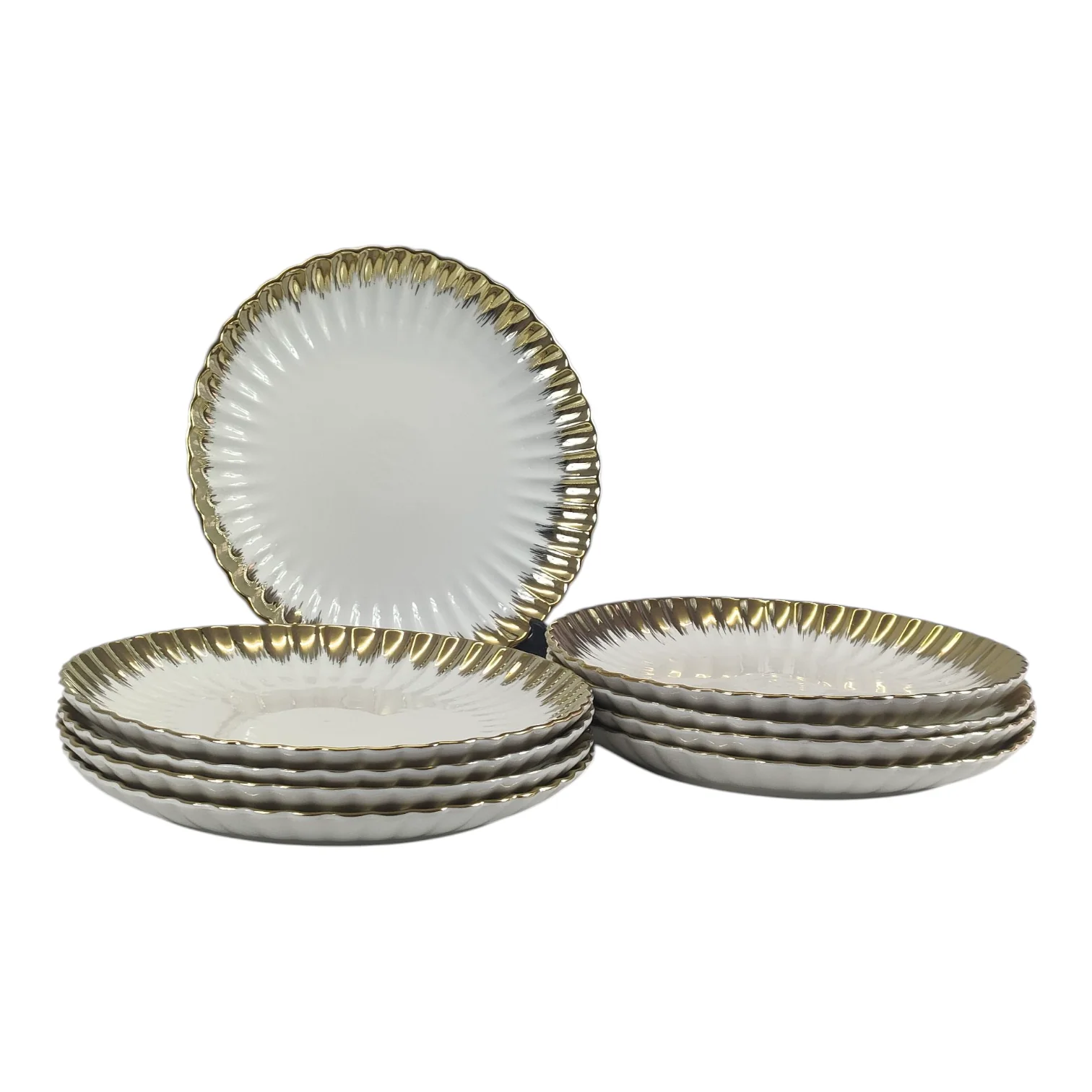Juego de cerámica decorativa Ø25cm (pack de 6 piezas) - Image 2