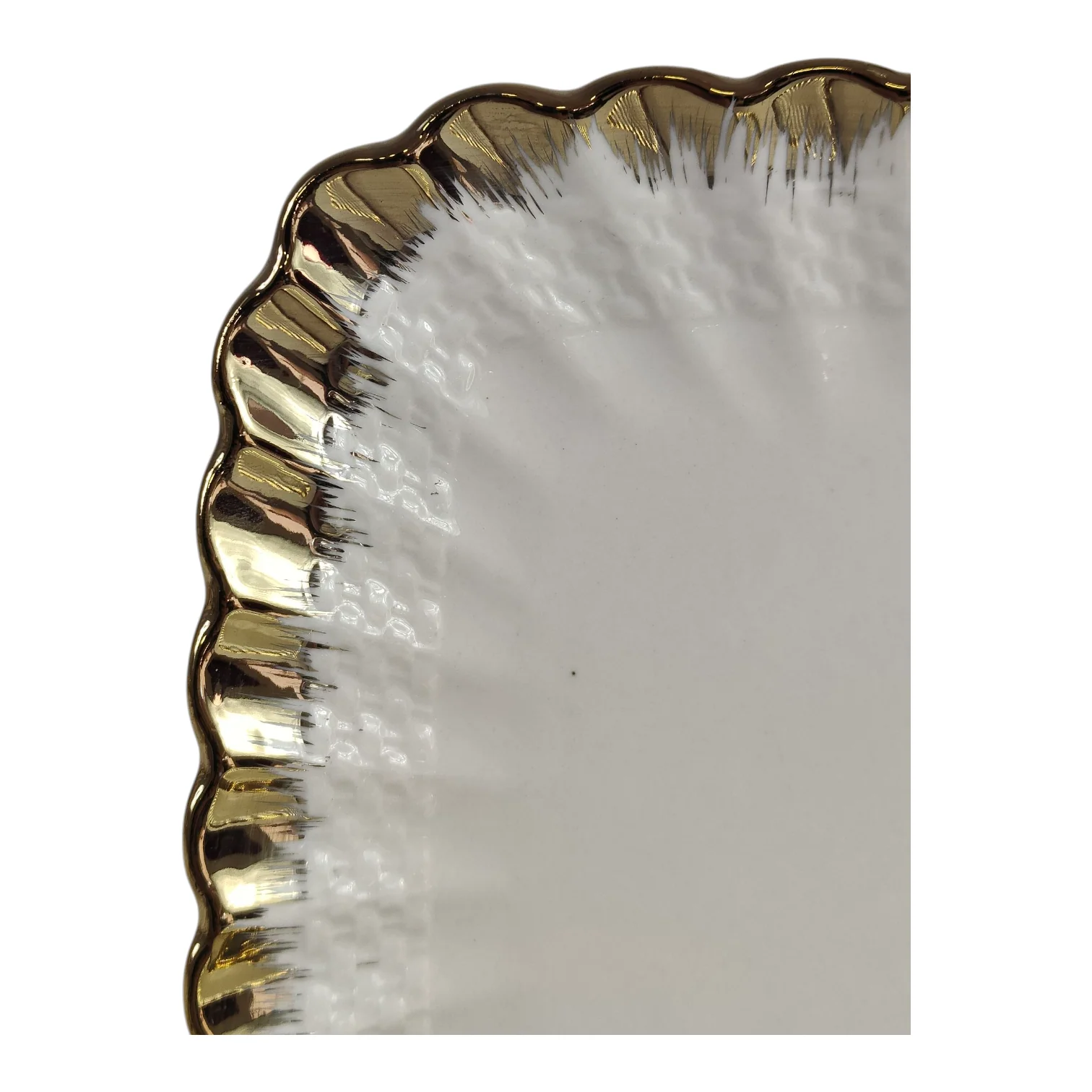 🟡 Set de 8 Platos Cuadrados con Borde Dorado 19,5cm x 19,5cm – Estilo Elegante y Sofisticado - Image 4