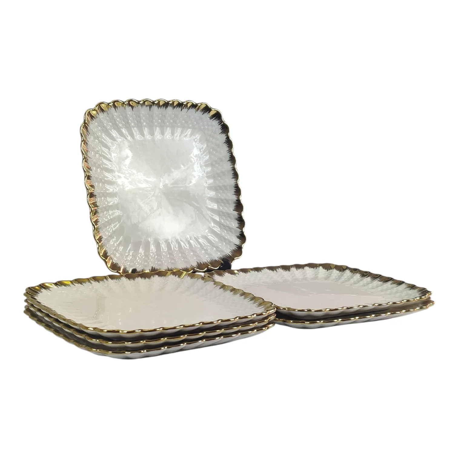 Juego de cerámica decorativa Ø25cm (pack de 6 piezas) - Image 2