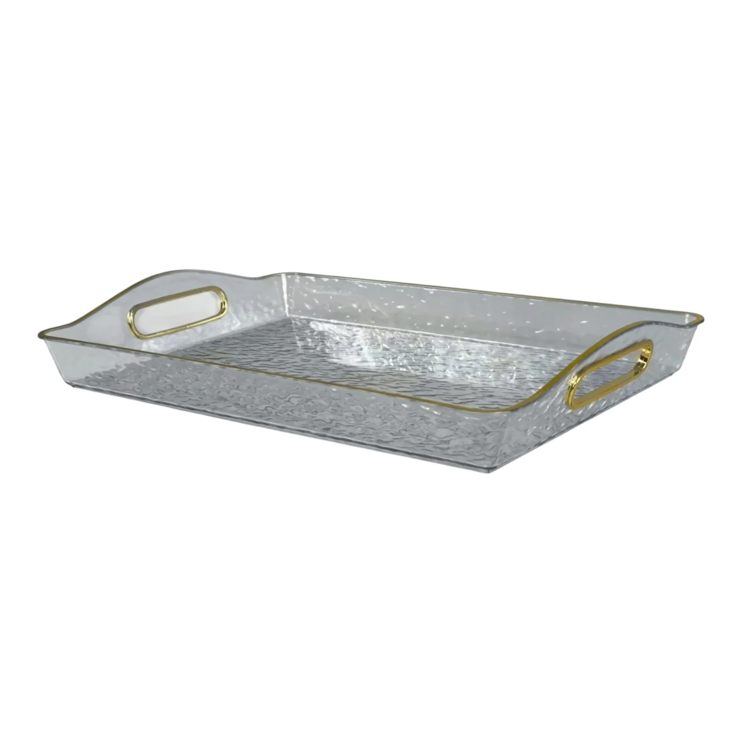 ✨ Bandeja Rectangular con Bordes Dorados ✨ - Image 2