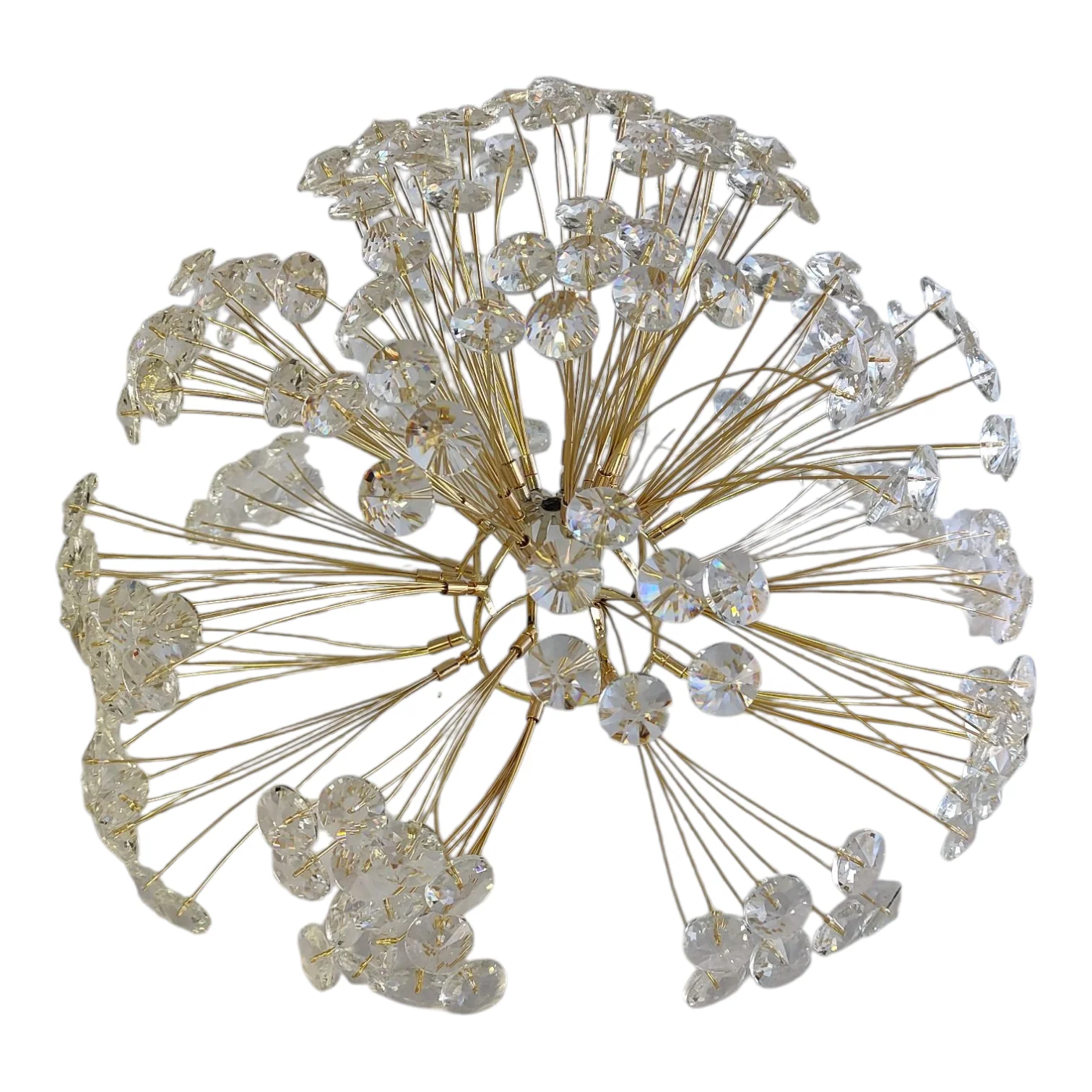 💎 Figura Decorativa de Mesa con Cristales Colgantes — Elegancia Dorada y Brillo Sofisticado ✨ - Image 8