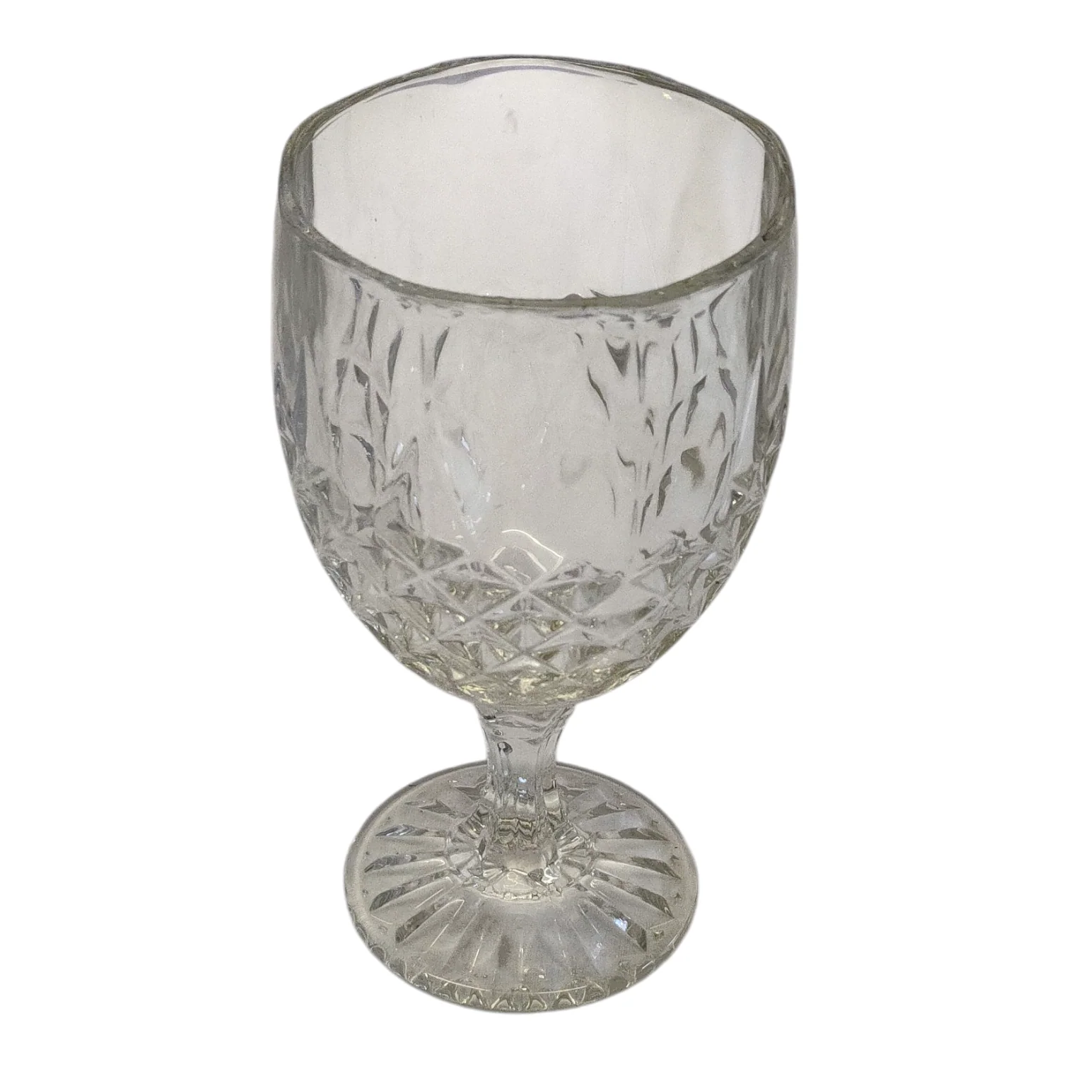 Juego de 12 Copas de Vidrio Tallado – Estilo Vintage para Agua, Vino y Refrescos - Image 5