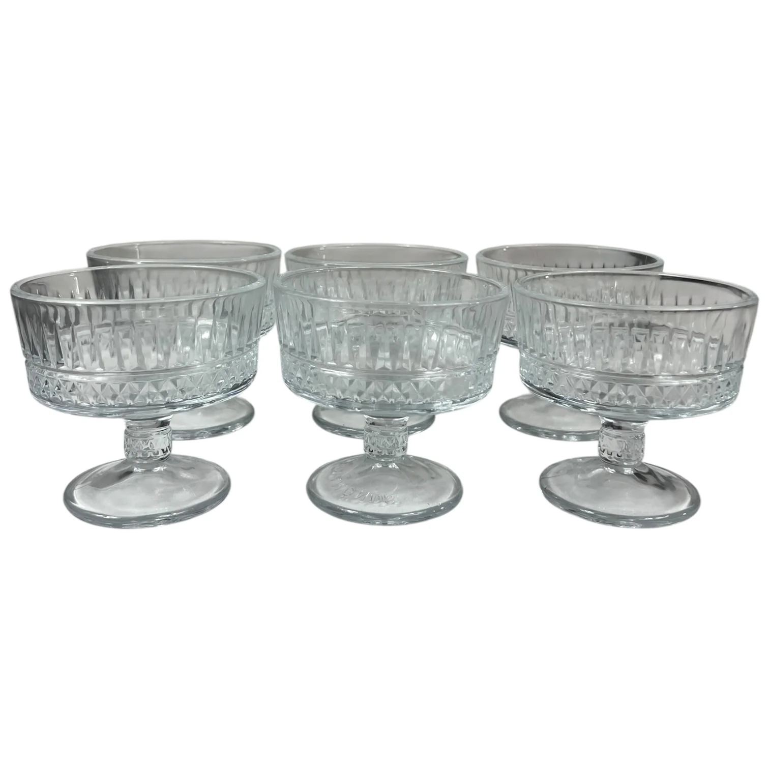 🍸 Set de 6 copas de cristal grabado para postre — elegancia y tradición en cada detalle - Image 3