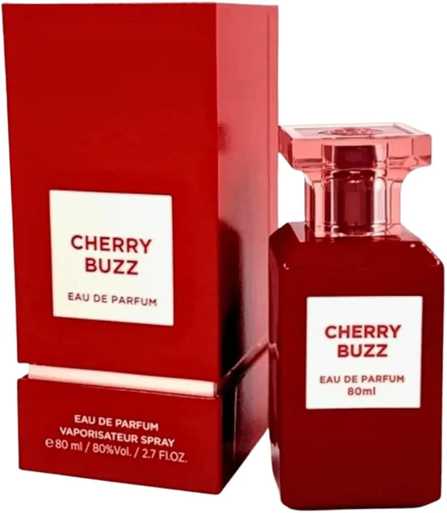Cherry Buzz Eau de Parfum 80ml – Perfume Dulce y Atractivo con Toques de Cereza y Vainilla - Image 3