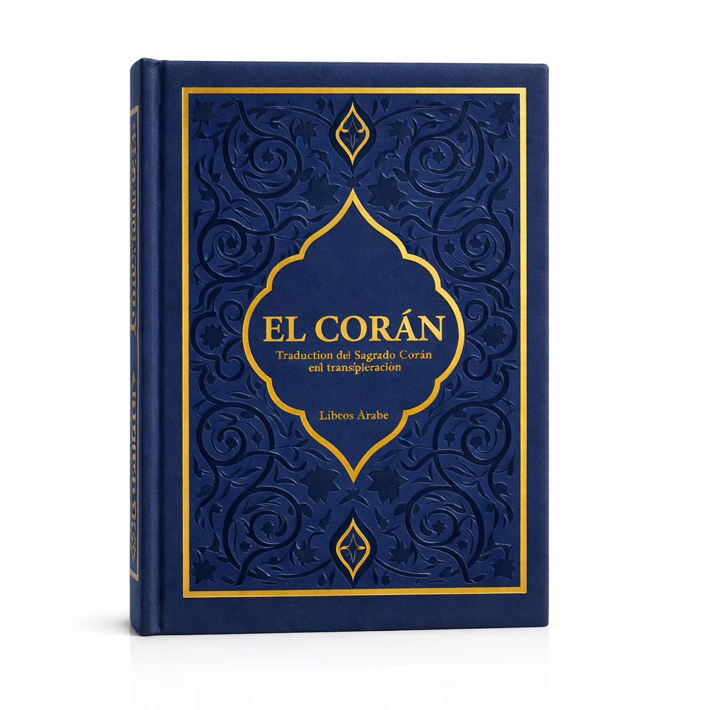 Coran Traducido y transliterado en lengua española AZUL MARINO
