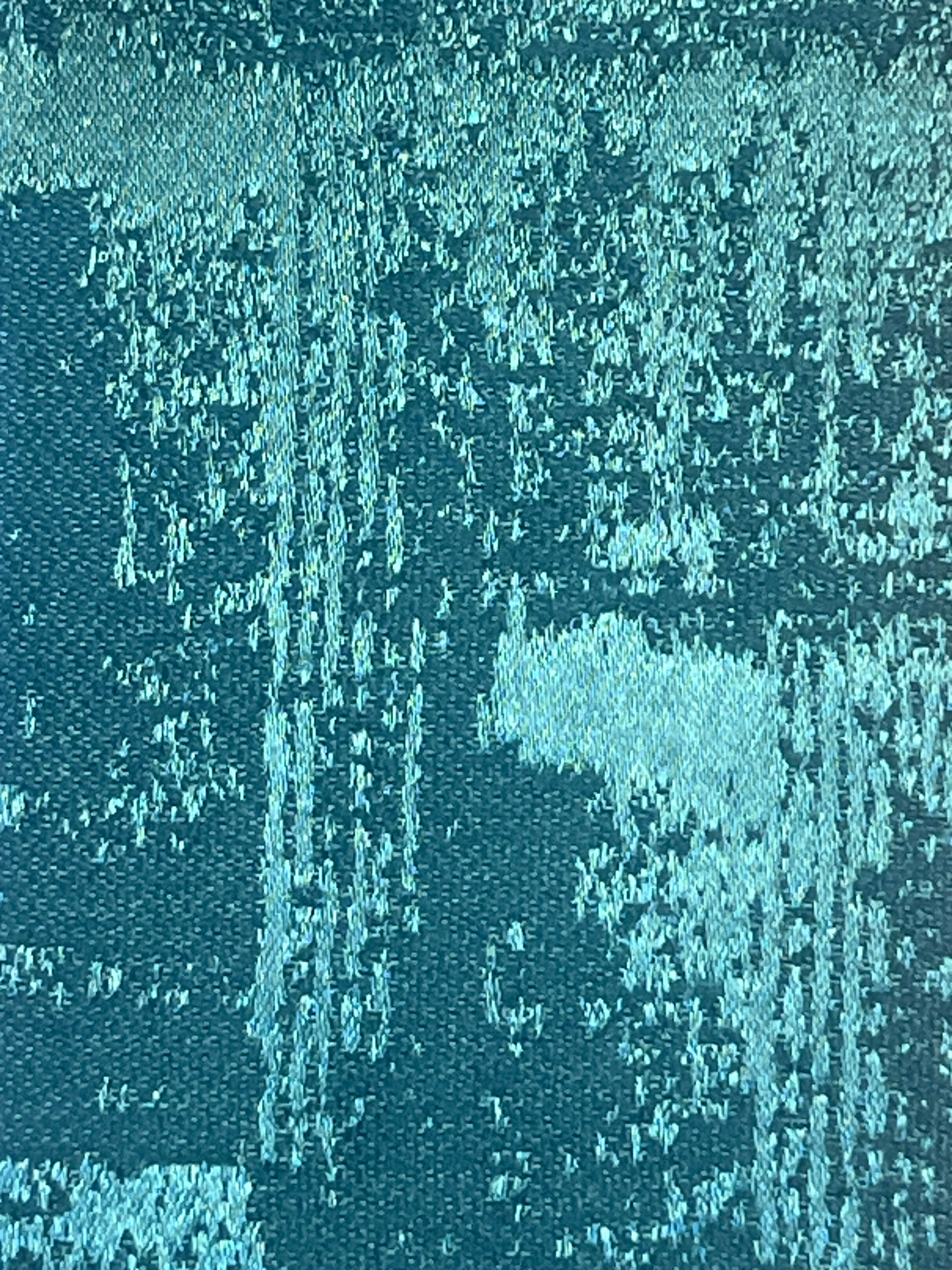 CORTINA JACQUARD MODELO CASERTA 140 x 240 CM – COLOR AZUL - Image 2