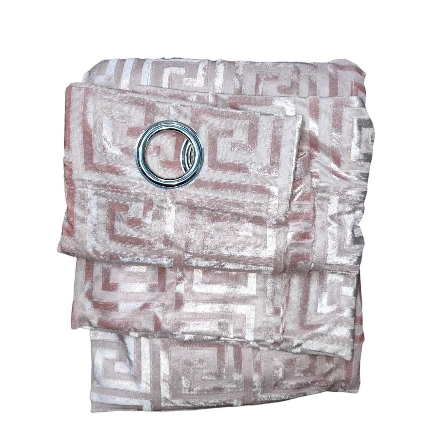 CORTINA MODELO VERSACE TRANSLÚCIDO 140 X 260 CM - COLOR ROSA - Image 4