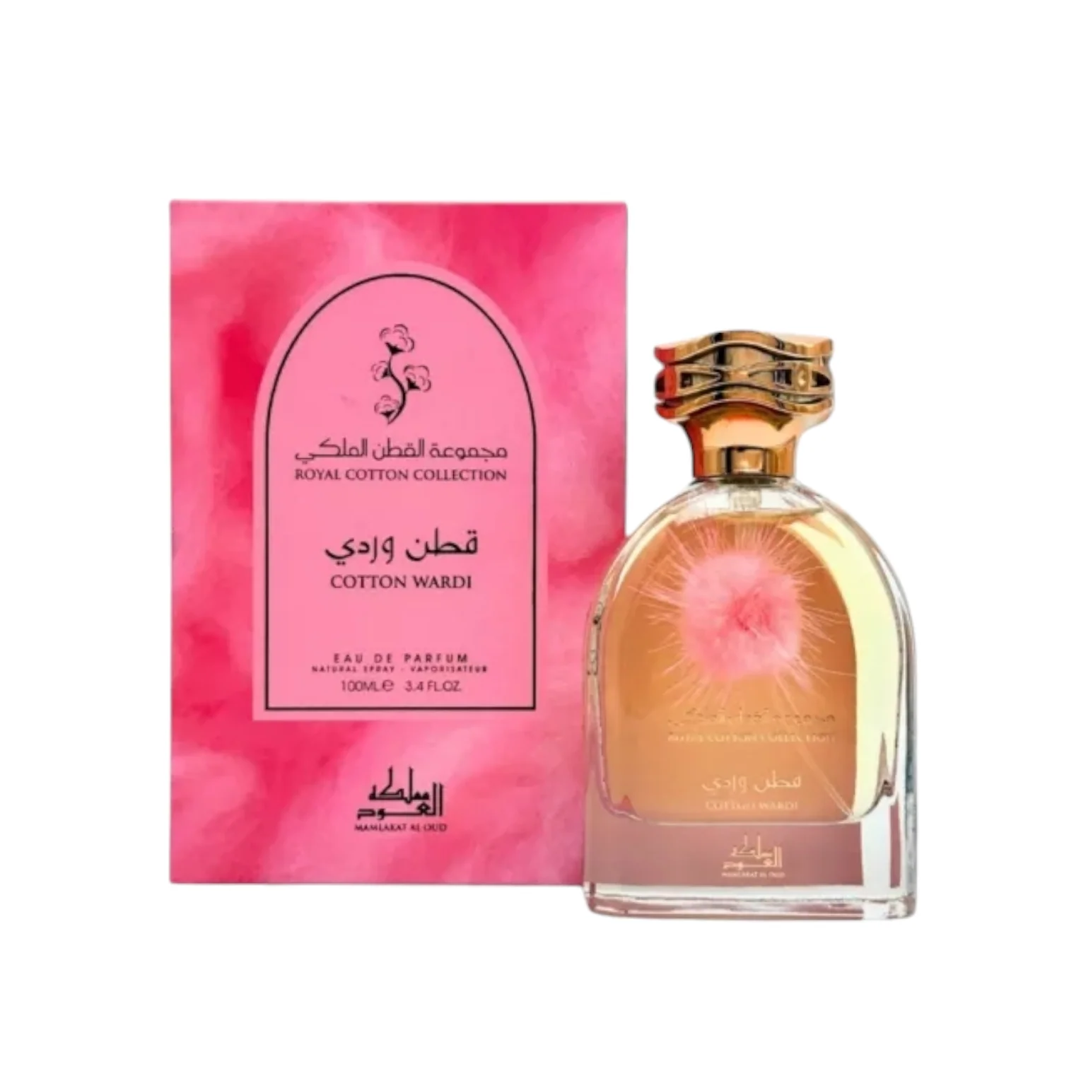 🌸 Cotton Wardi de Mamlakat Al Oud - Perfume Femenino Floral Frutal con Notas de Grosella Negra y Jazmín