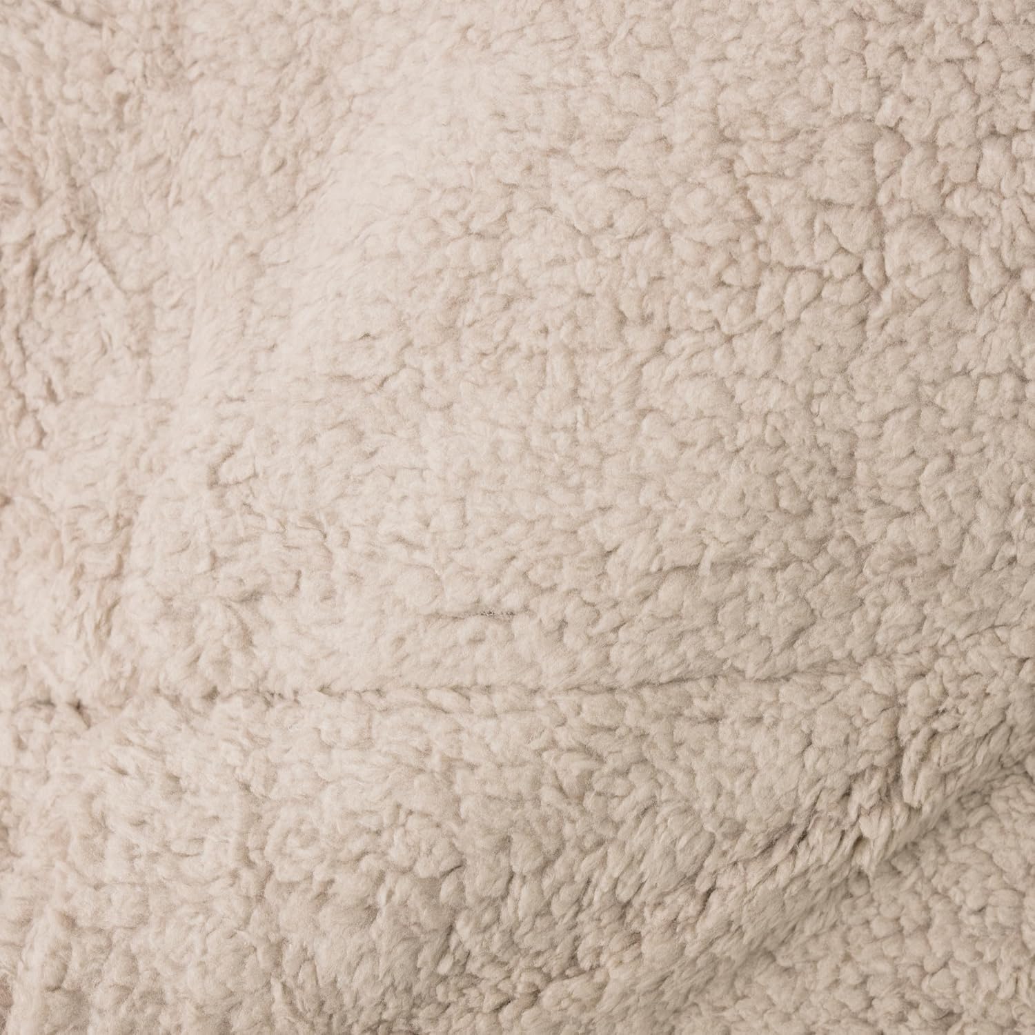 EDREDÓN BORREGO NÓRDICO MODELO PANAL - COLOR BEIGE - Image 4