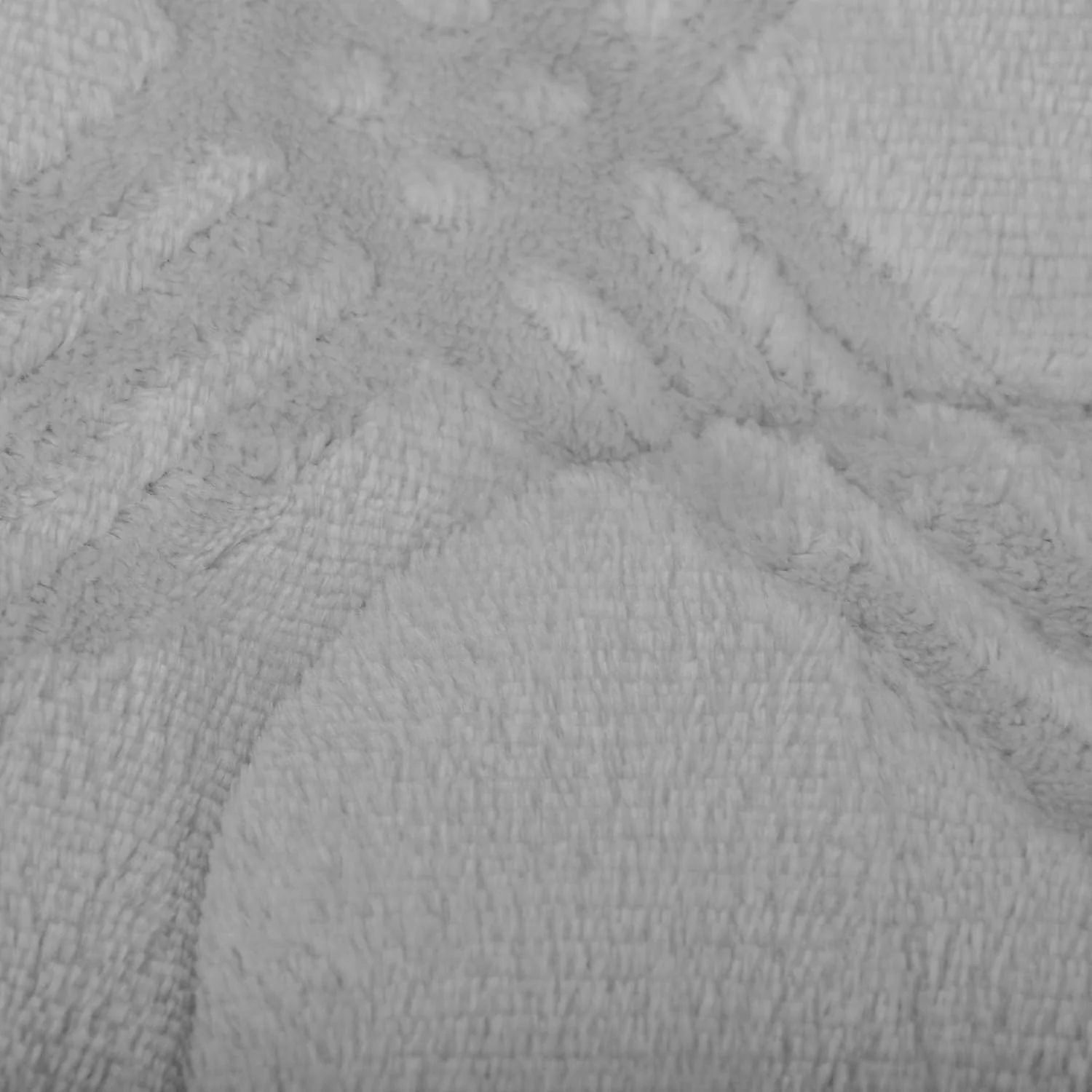 EDREDÓN BORREGO NÓRDICO MODELO ROMBOS - COLOR GRIS - Image 3