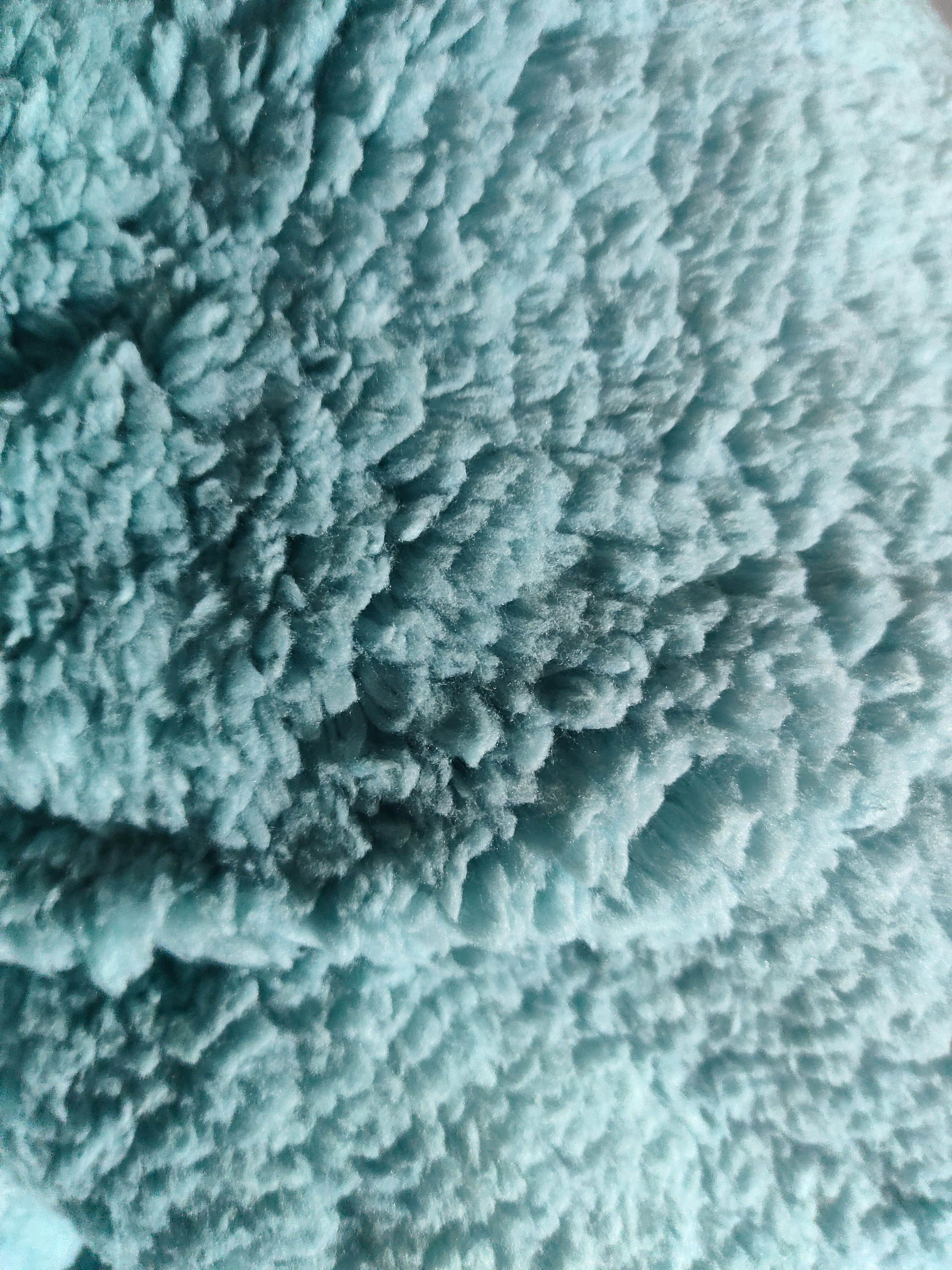 Edredón Comforter Polar con Sherpa COLOR verde menta 🍃✨ – Modelo Granito - 240 x 260 cm (POLAR 17) - Image 3