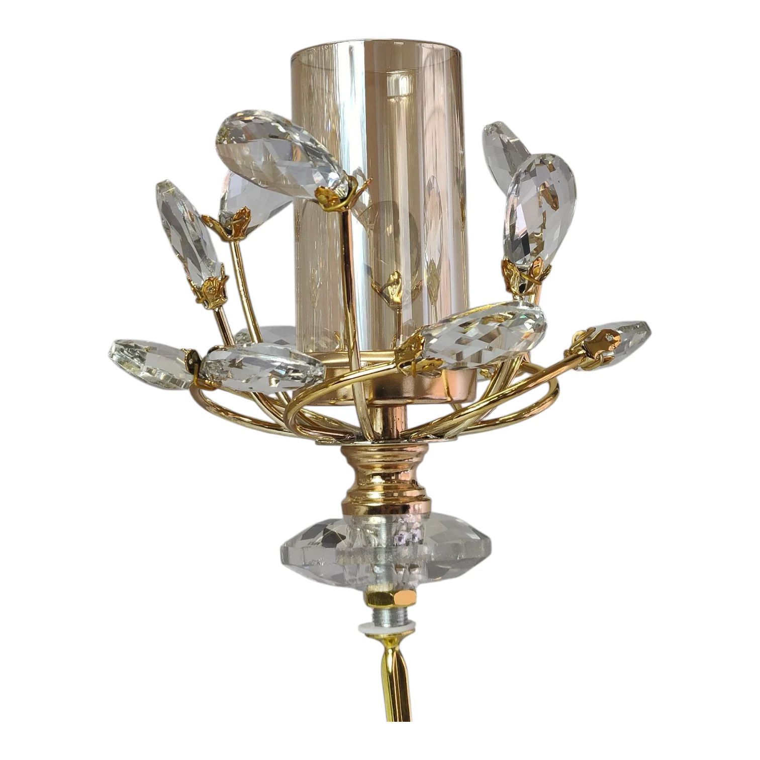Candelabro de Cristal y Metal Dorado con 5 Brazos — Diseño de Lujo y Elegancia - Image 6