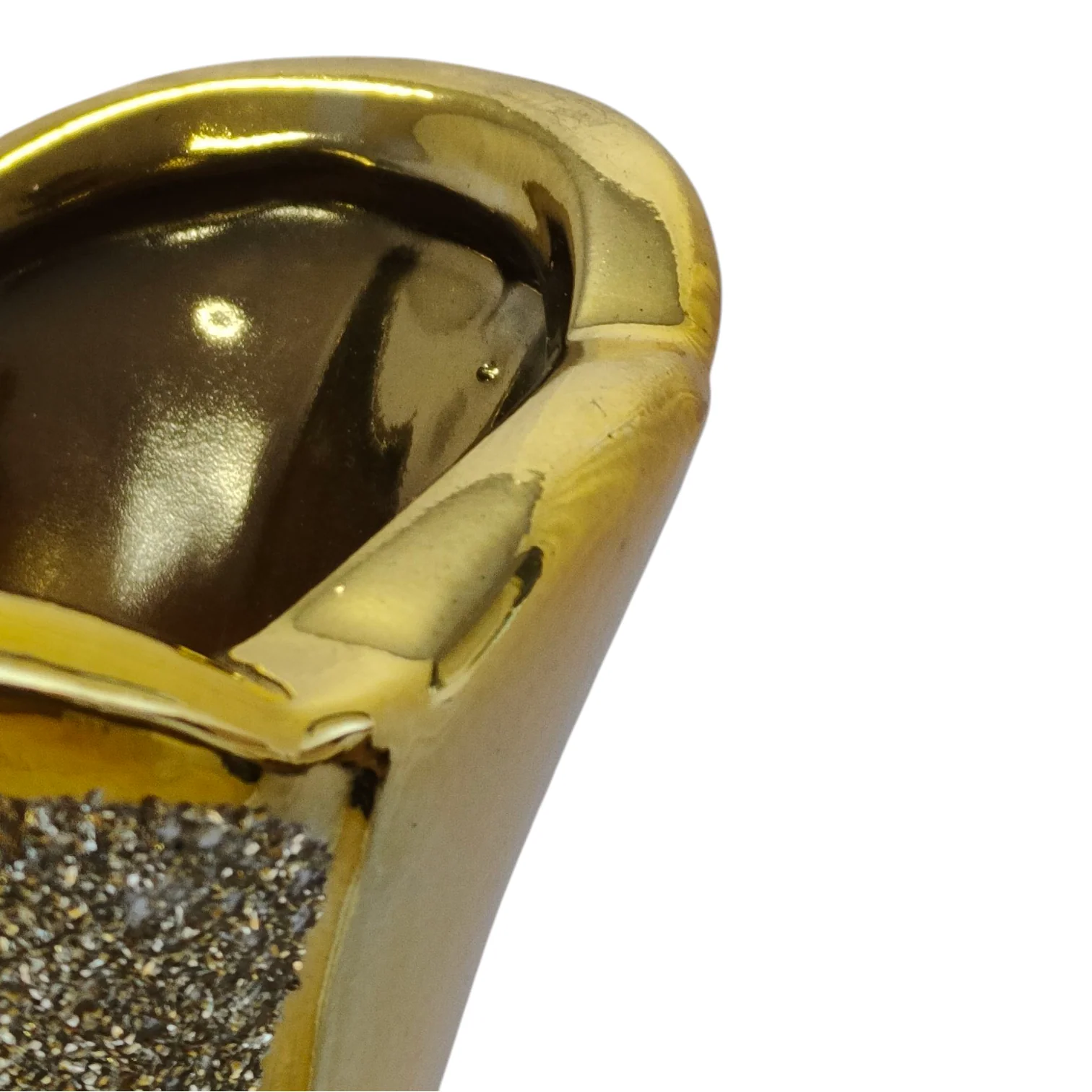 🏺 Jarrón Decorativo Dorado con Brillo – Elegancia y Estilo Moderno para el Hogar ✨ - Image 4