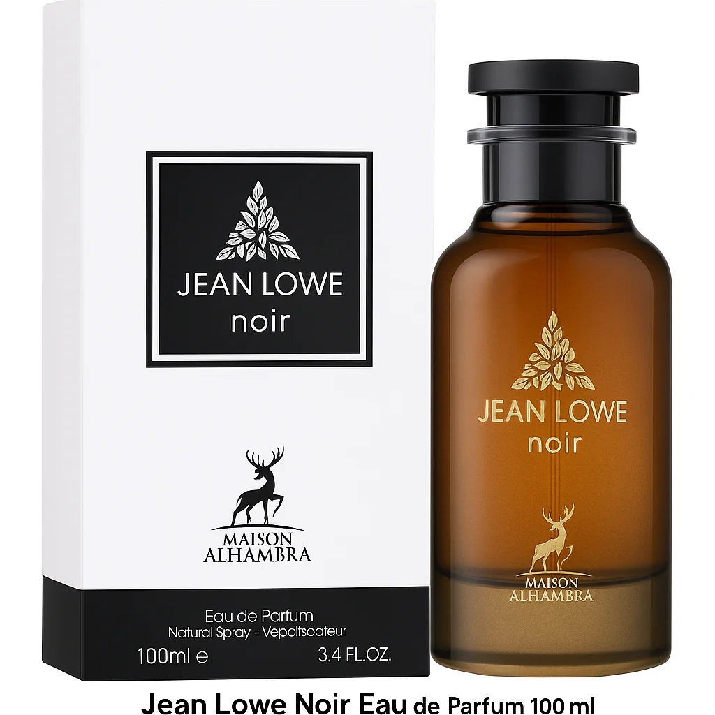 🖤 Jean Lowe Noir Eau de Parfum 100ml - Maison Alhambra