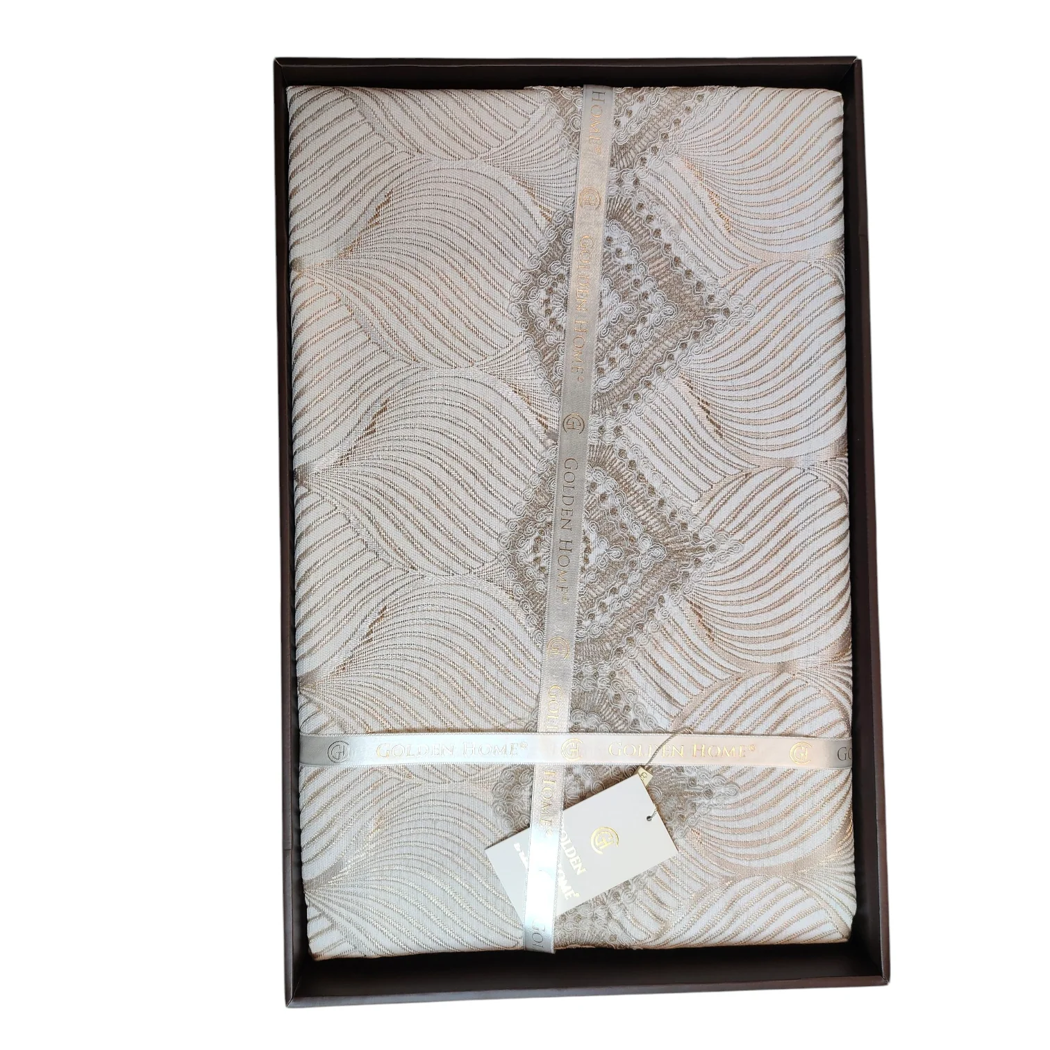 Juego de Cama de Lujo "Loren" – Diseño Moderno y Elegante para tu Dormitorio - COLOR CAPUCHINO - Image 6