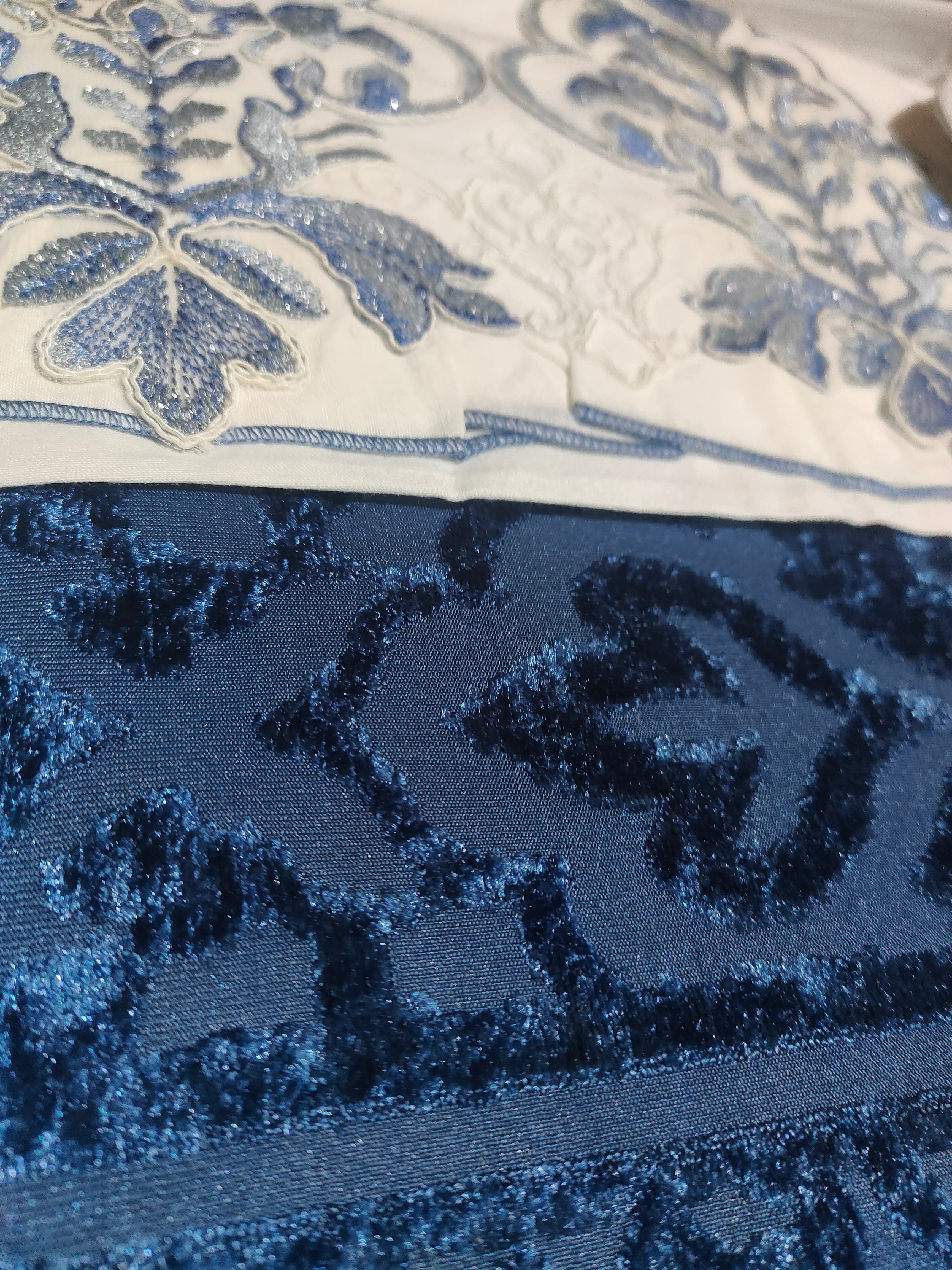 Juego de Cama para Ajuar "Gabriella" – Lujo y Distinción para tu Dormitorio - COLOR AZUL - Image 6