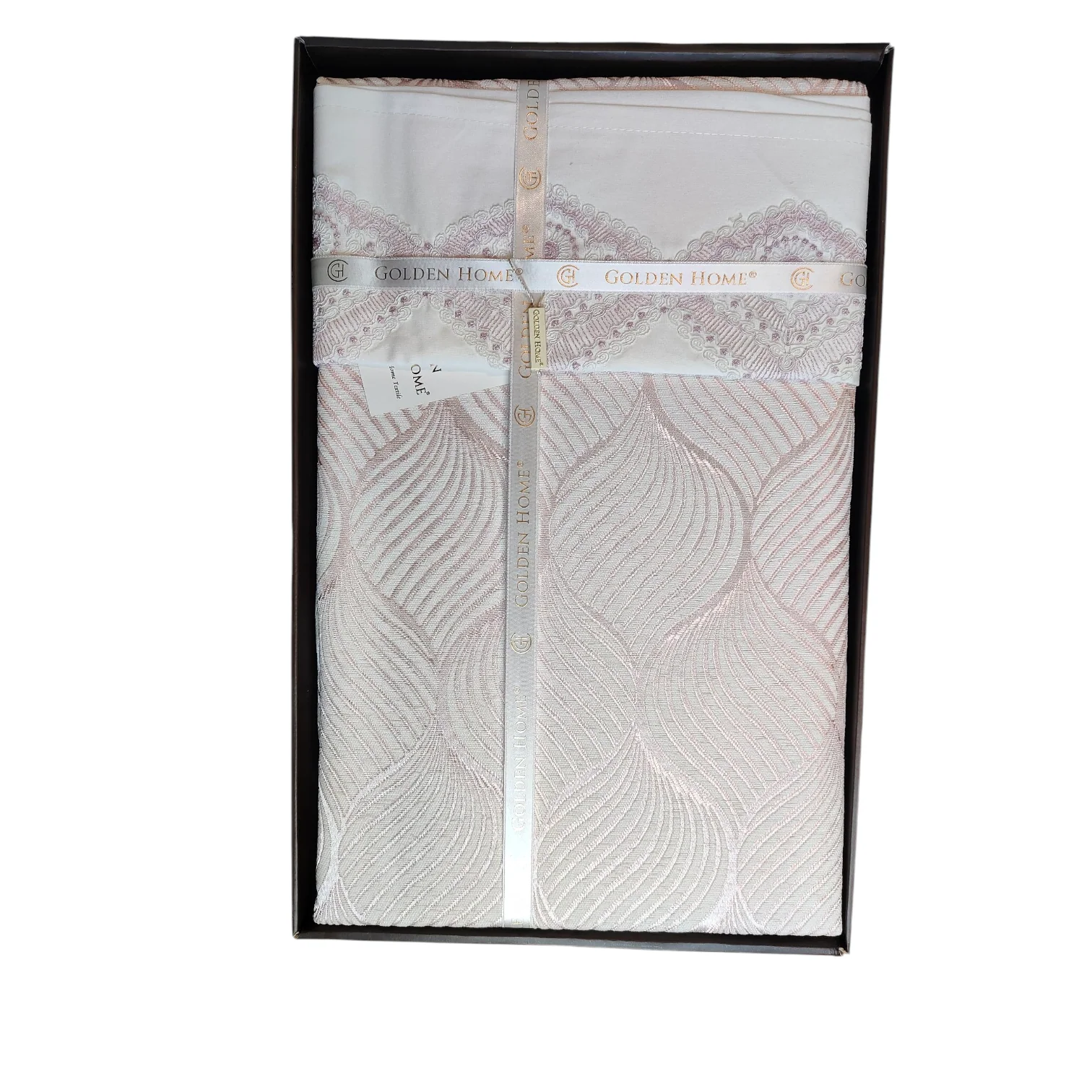 Juego de Cama para Novias "Monza" – Elegancia y Estilo Contemporáneo - COLOR ROSA PASTEL - Image 3