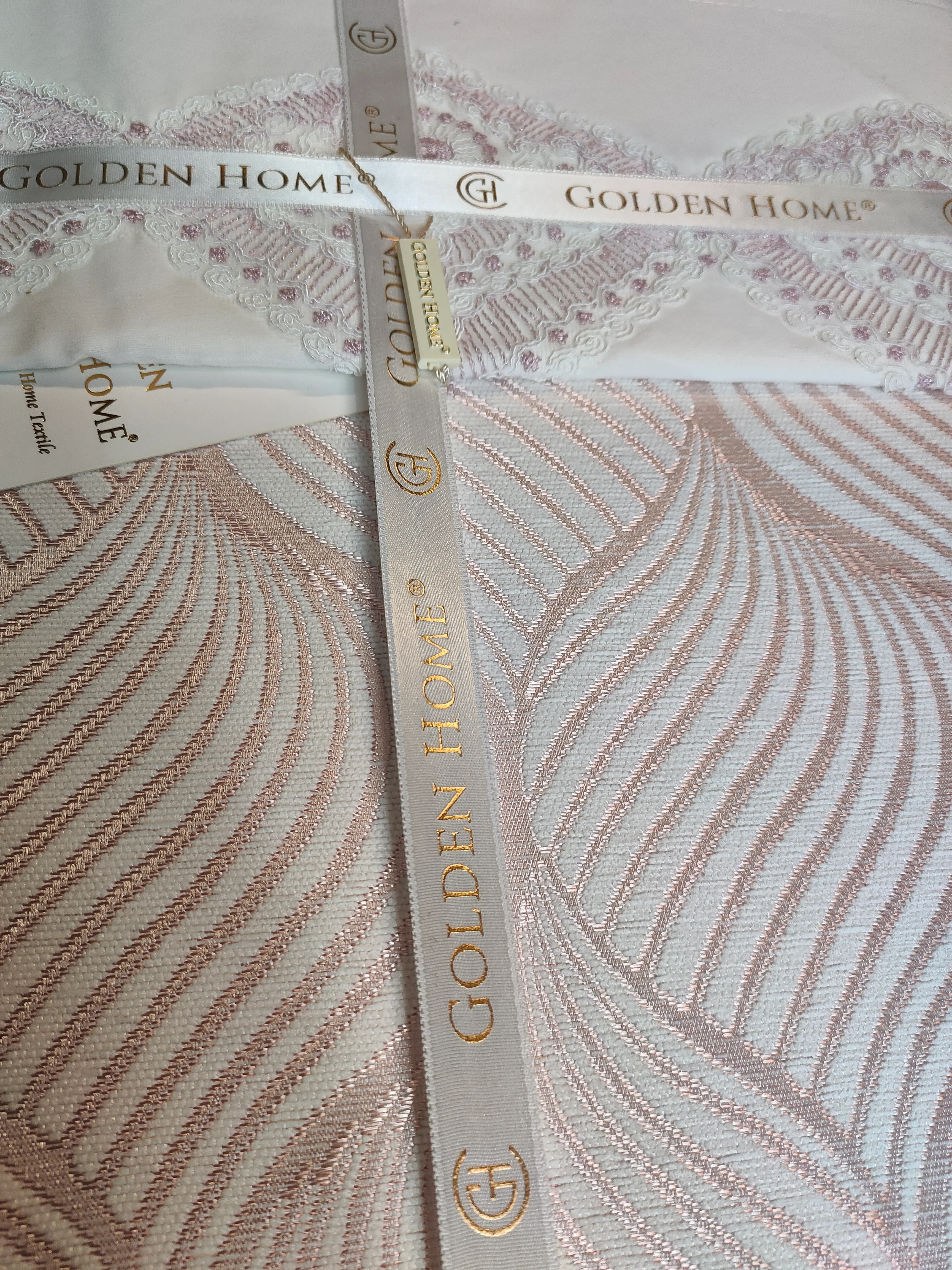 Juego de Cama para Novias "Monza" – Elegancia y Estilo Contemporáneo - COLOR ROSA PASTEL - Image 4
