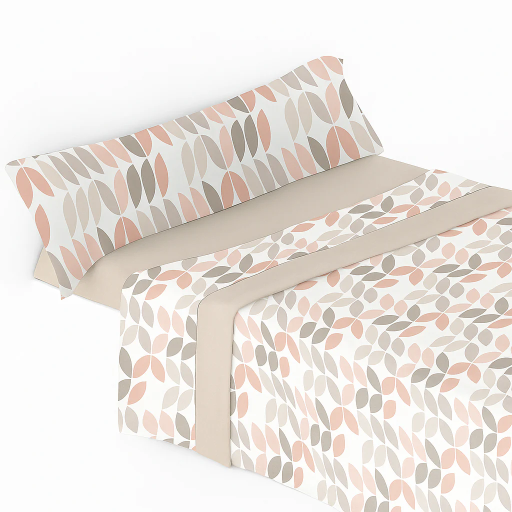 Juego de Sábanas Coralina Premium – Invierno, 3 Piezas, Extra Suaves y Térmicas – Estilo Moderno (Camas 90/135/150)