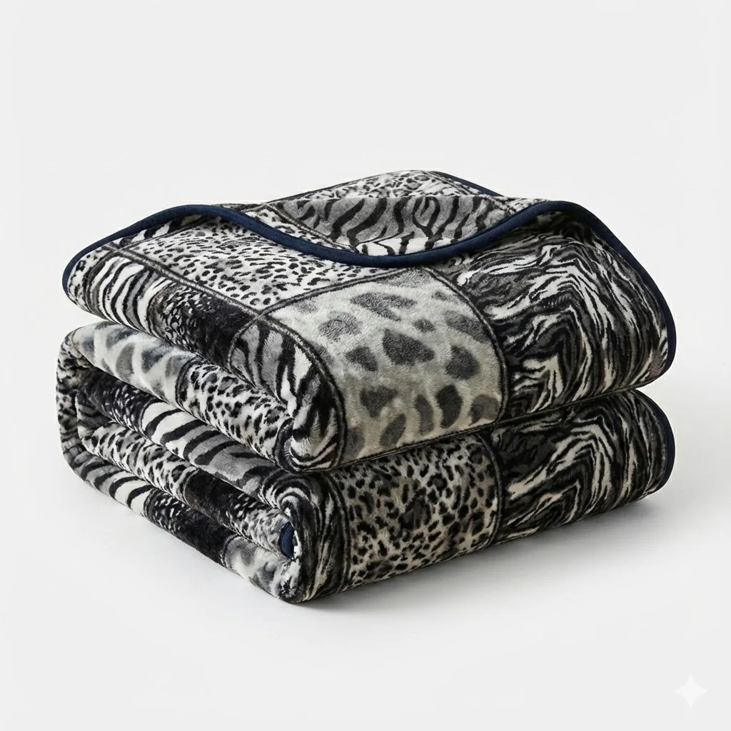Manta Raschel 220 x 240 cm – 2 kg – 100% Poliéster - Image 2