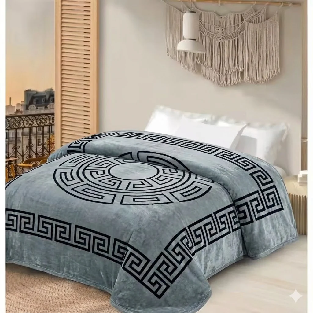 Manta Raschel 220 x 240 cm – 2 kg – 100% Poliéster