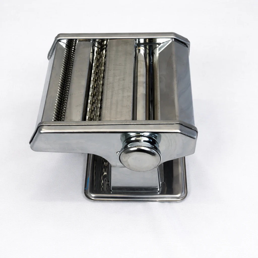 Máquina Manual para Pasta 150mm de Acero Inoxidable – 9 Niveles de Grosor con Doble Cortador - Image 7