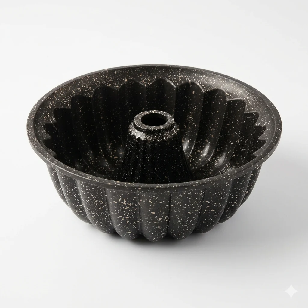 Molde Antiadherente Negro Moteado — Para Bizcochos y Flanes - Image 2