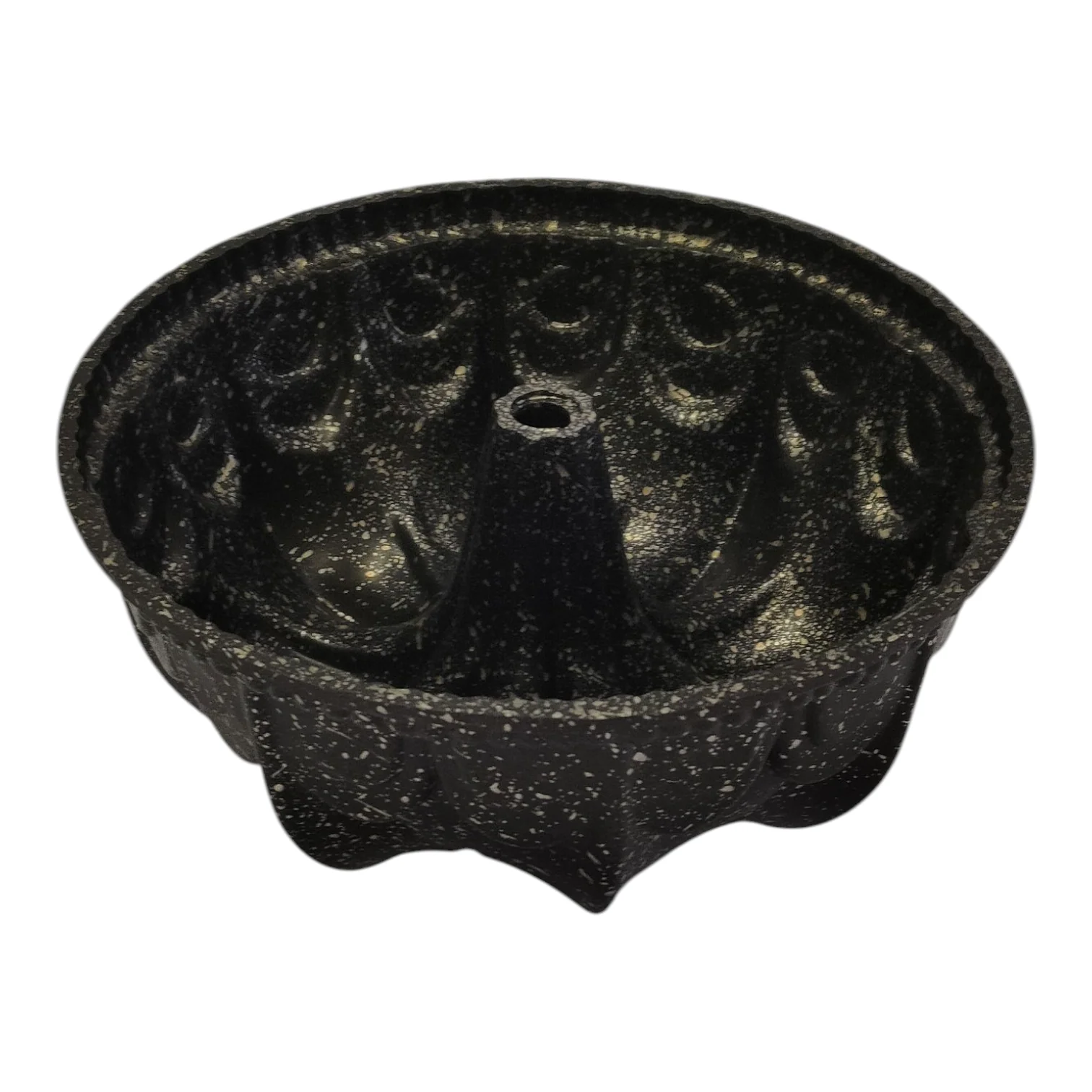 Molde  Antiadherente Negro Moteado — Para Bizcochos y Flanes - Image 2