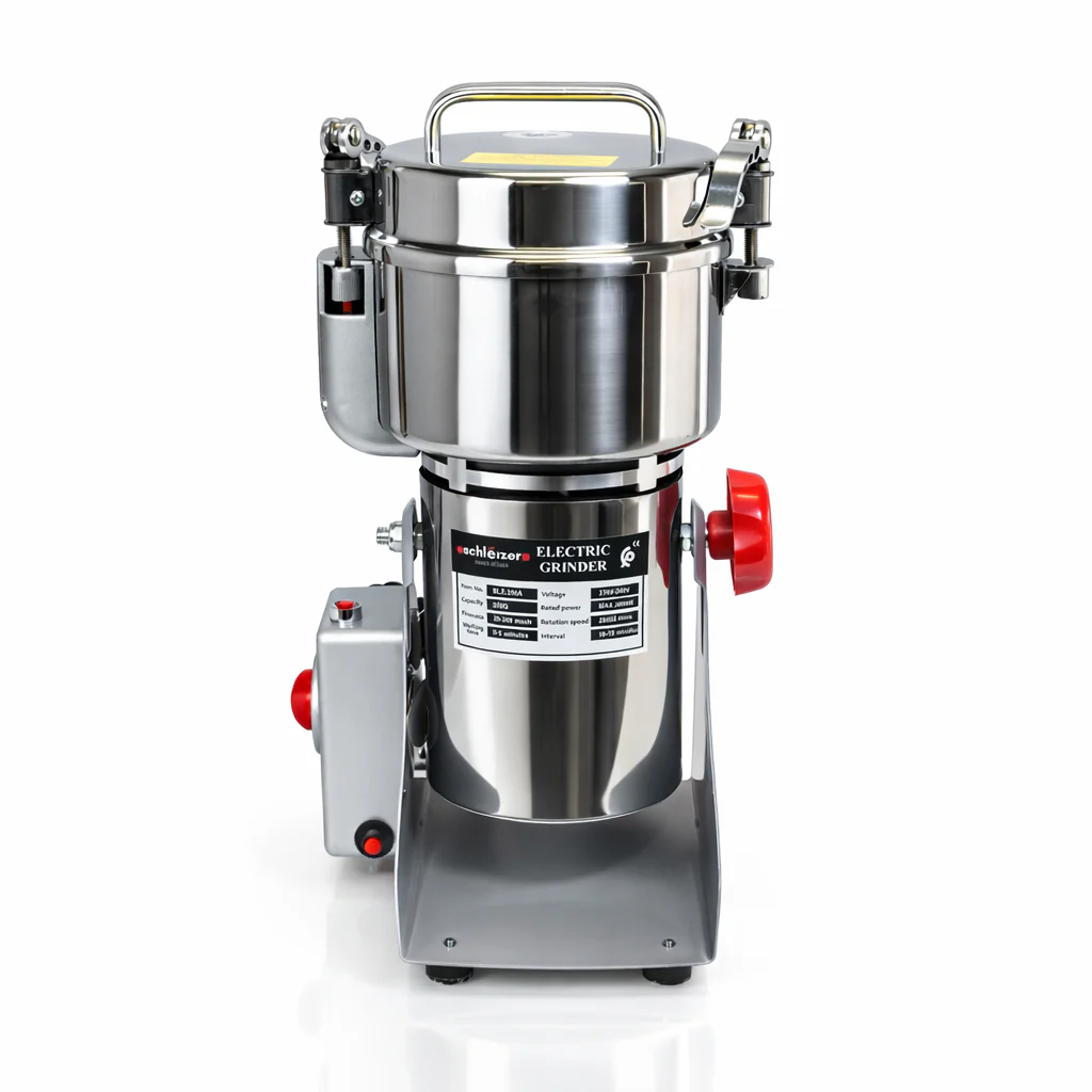 Molino Eléctrico Profesional de Granos y Especias 350g – 2000W Acero Inoxidable