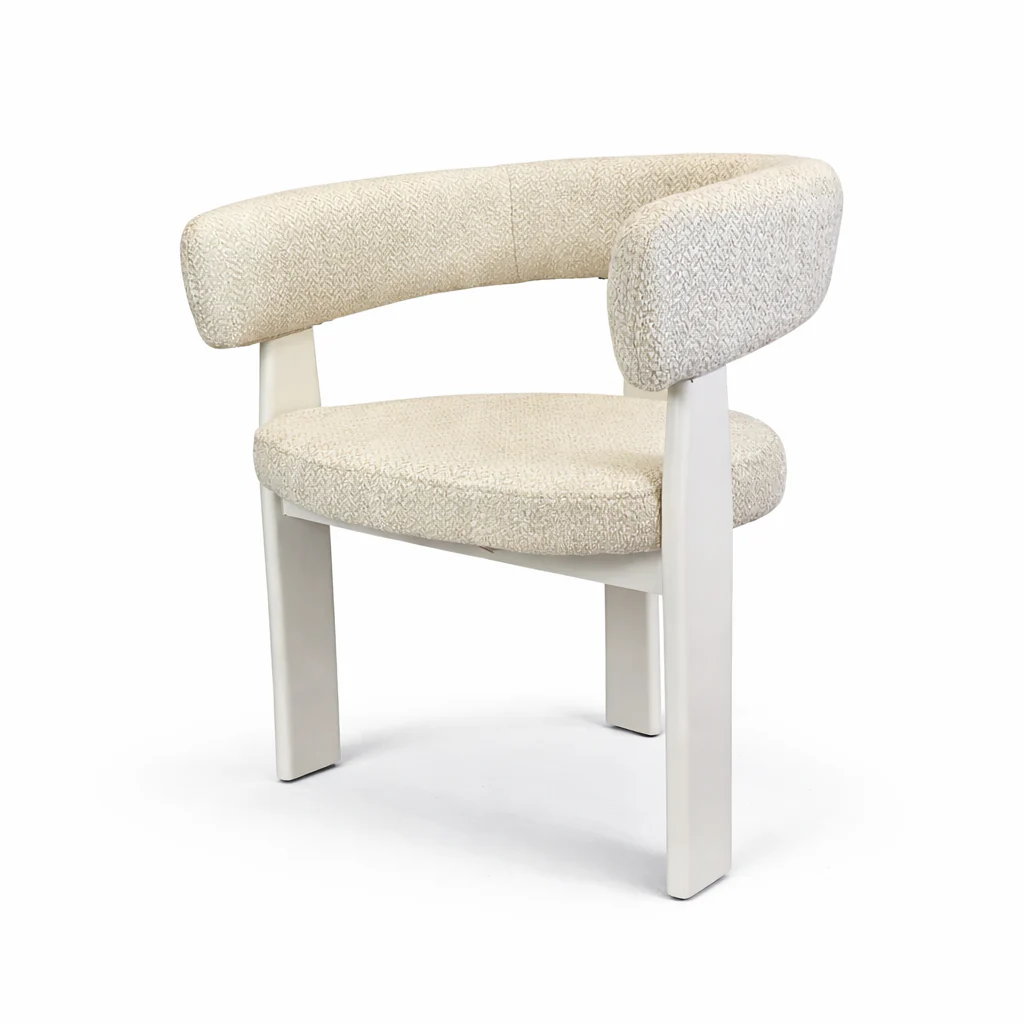 👑 Silla Nodar 03 en Color MARFIL / IVORY (Crema Clarito) 🤍✨ - Image 2