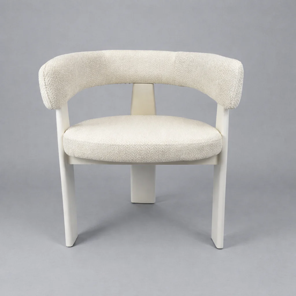 👑 Silla Nodar 03 en Color MARFIL / IVORY (Crema Clarito) 🤍✨ - Image 3