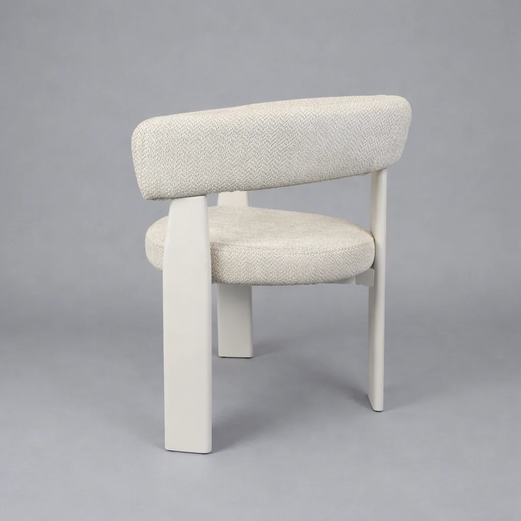 👑 Silla Nodar 03 en Color MARFIL / IVORY (Crema Clarito) 🤍✨ - Image 4