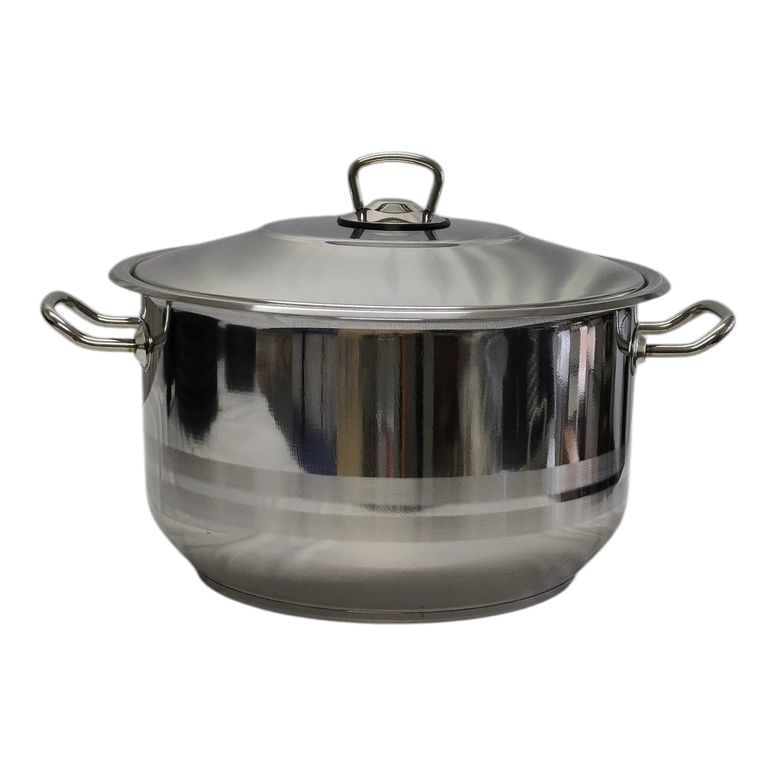 Olla de Acero Inoxidable con Tapa —11,5L  — Cocina Familiar - Image 2