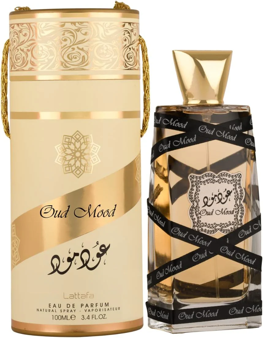 🌹 Comprar Oud Mood de Lattafa - Perfume Unisex con Notas de Rosa, Azafrán y Madera de Oud - Image 2