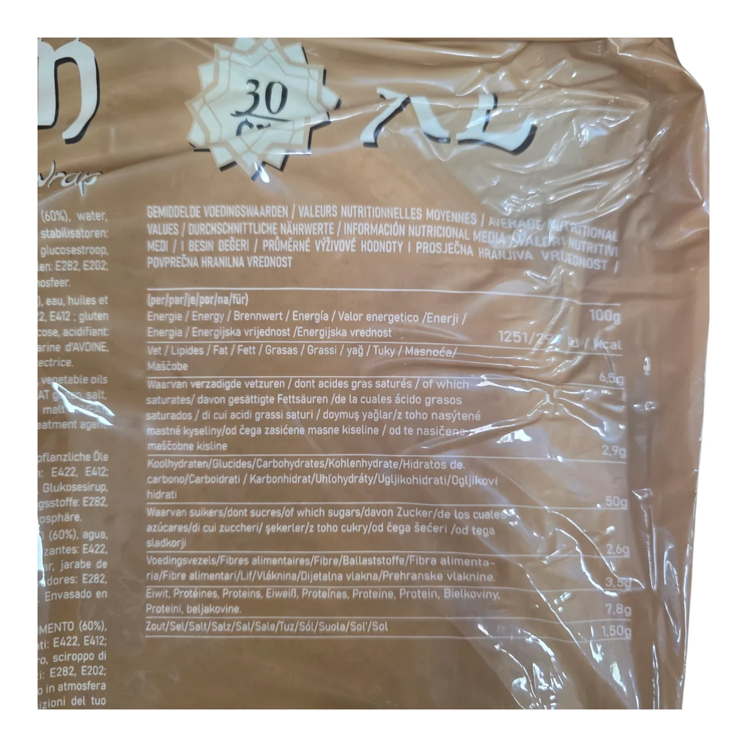 AFNAN Dürüm 30 cm – Tortillas para Kebab/Taco/Wrap (Pack x3) - Image 3