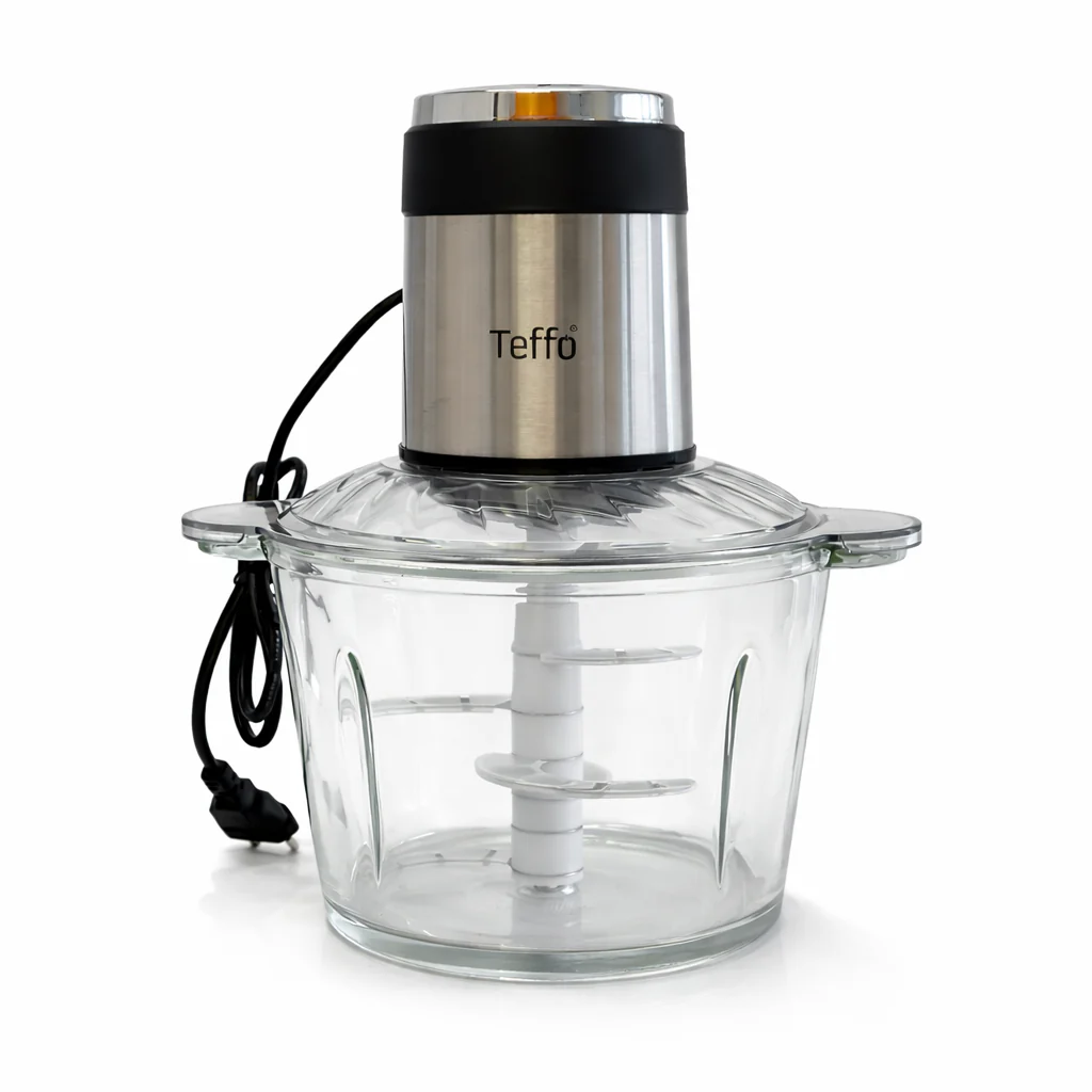 Picadora Eléctrica 300W XXL 3L con 6 Cuchillas de Acero Inoxidable – Trituradora Profesional Multifunción con 2 Velocidades, Ideal para Carne, Verduras y Frutos Secos - Image 3