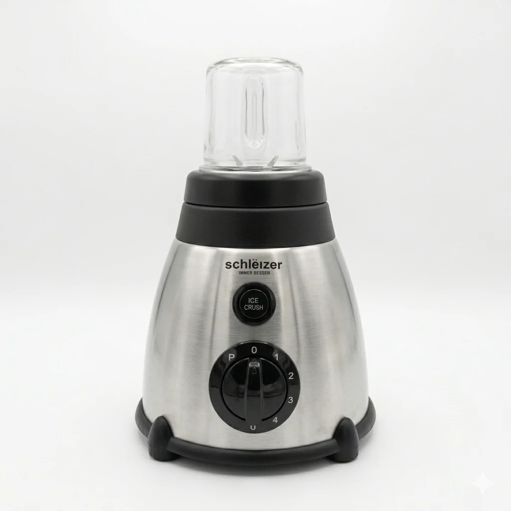 Batidora de Vaso 2 en 1 de Cristal 1,5L con Molinillo, 5 Velocidades y Función Pulse – 950W - Image 3