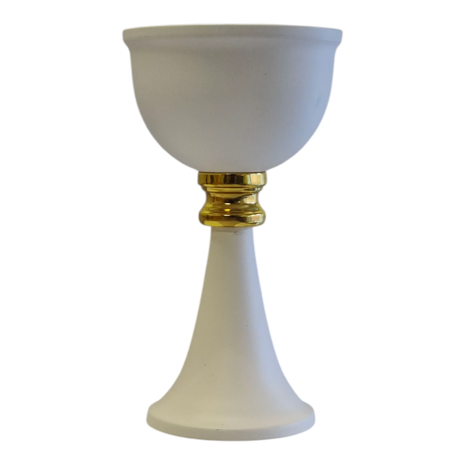 Quemador de Incienso Árabe Blanco y Dorado — Diseño Clásico de Copa - Image 2