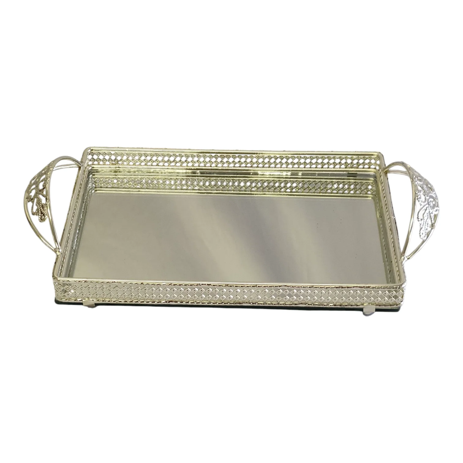 Set Árabe de Cristal Plateado — Bandeja con Quemador, Frascos y Accesorios de Lujo - Image 5