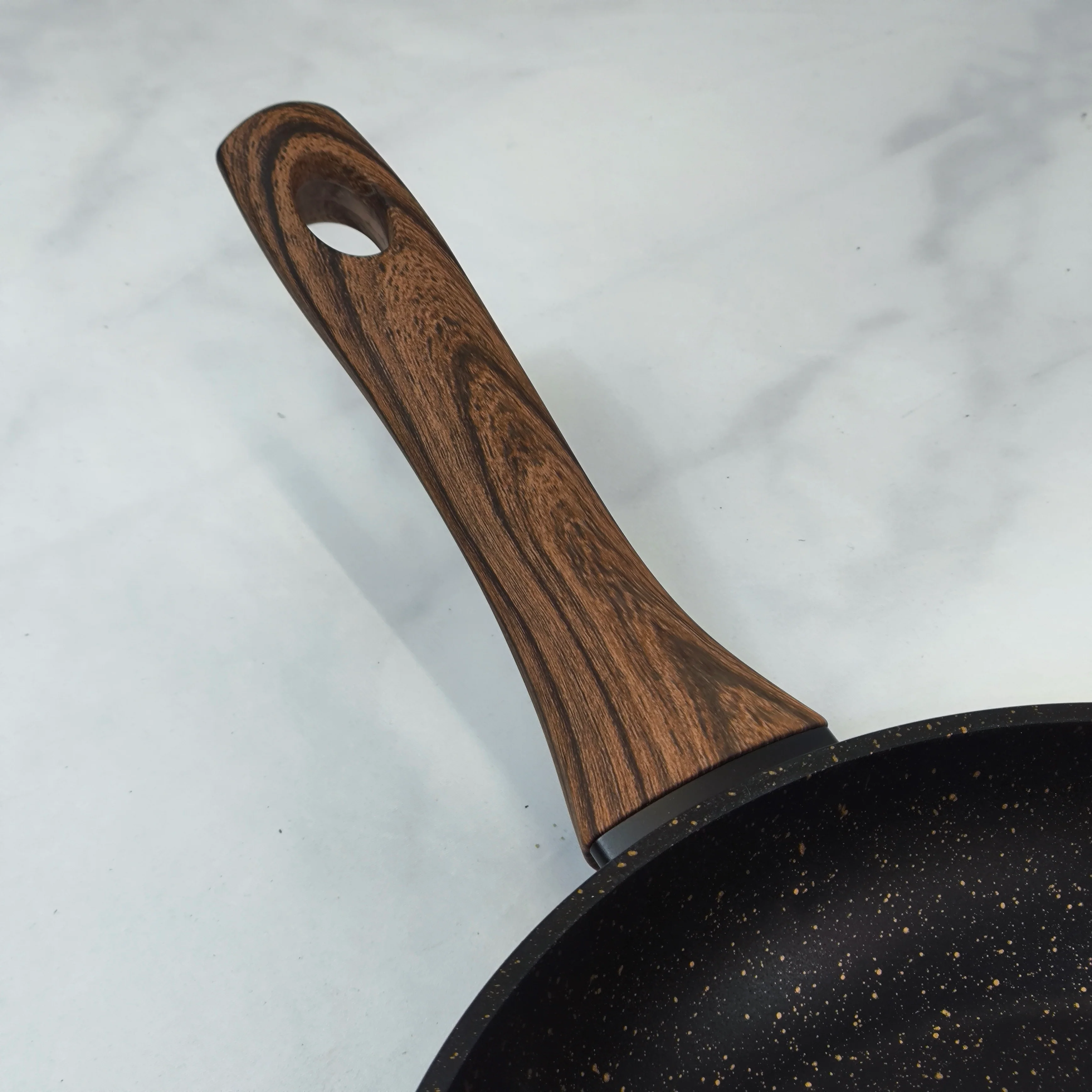 🖤 Sartén Gourmet Kitchen Eneas – Aluminio 4mm con Revestimiento Mármol Antiadherente - Image 8