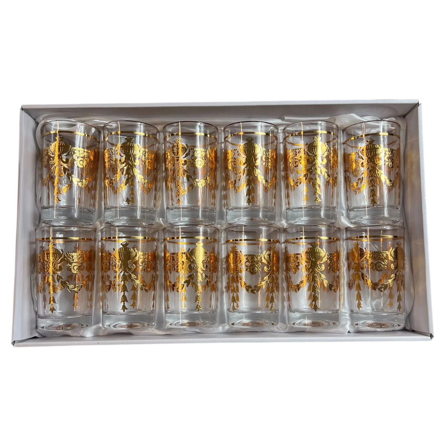 Set de 12 Vasos de Té – Modelo "estilo clásico" - Image 5