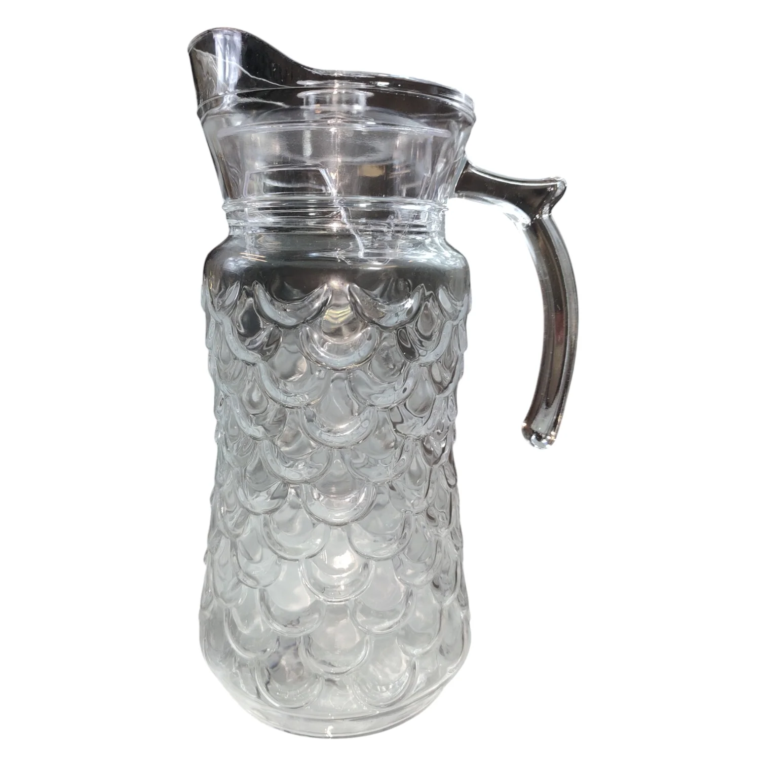 Set de Cristalería – Jarra y 6 Vasos de Cristal Texturizado (7 Piezas) - Image 7