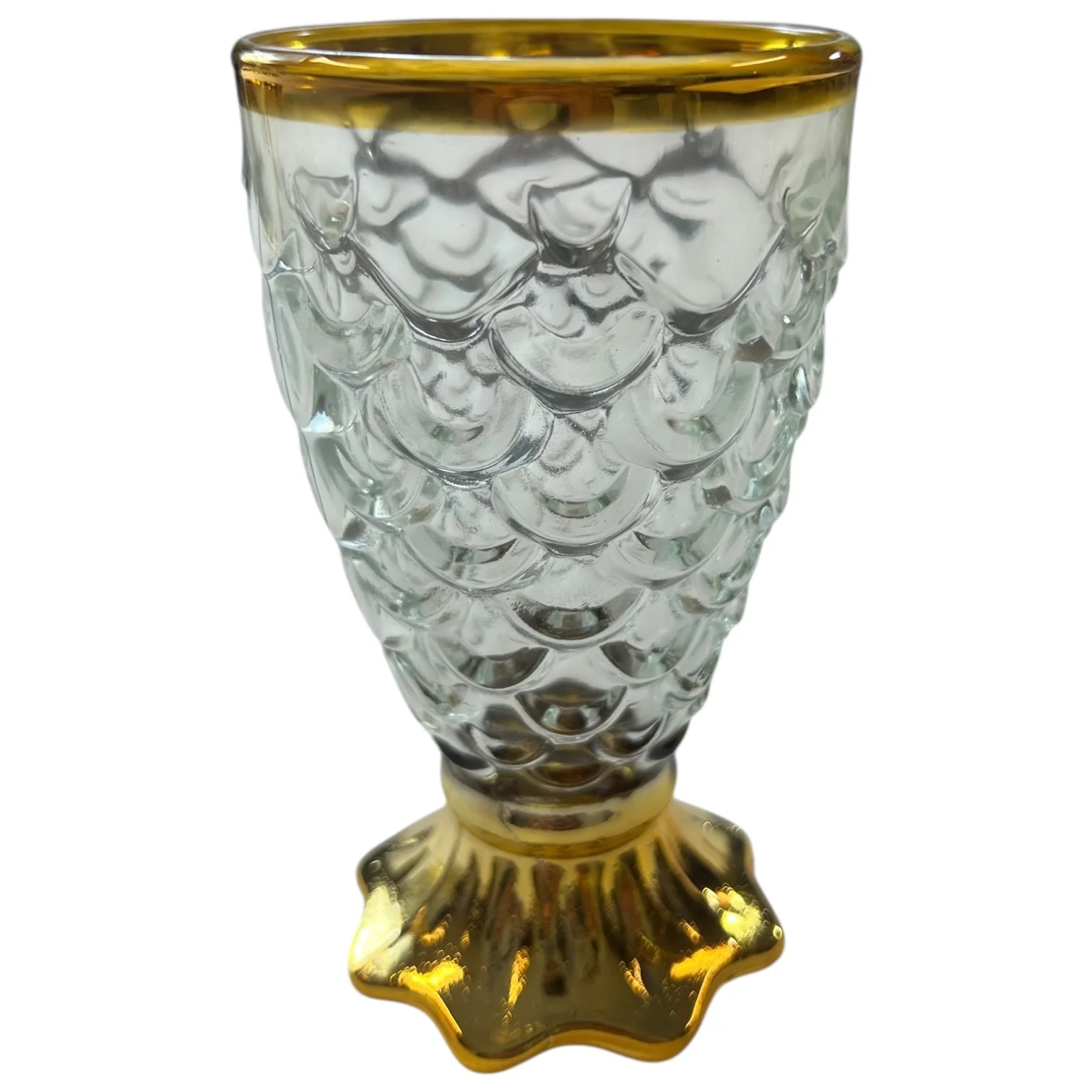 🍹 Set de 7 Piezas – Jarra + 6 Vasos con Detalles Dorados ✨ - Image 4