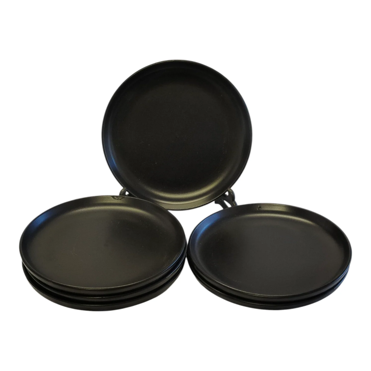 Juego de Vajilla de 24 Piezas — Gres Negro Mate - Image 5