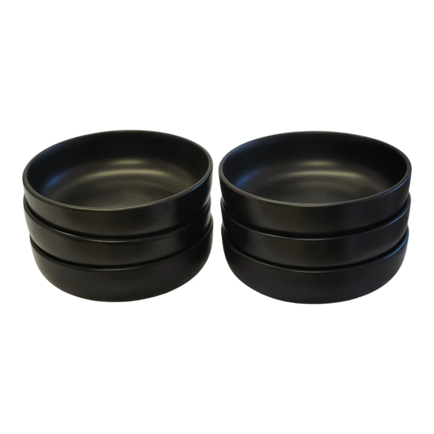 Juego de Vajilla de 24 Piezas — Gres Negro Mate - Image 7